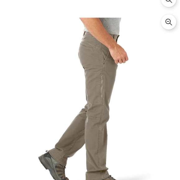 🛠️ Wrangler  Frontier  Rugged outdoor Utility Pants With UPF+50.   34 X 32 - Picture 8 of 12